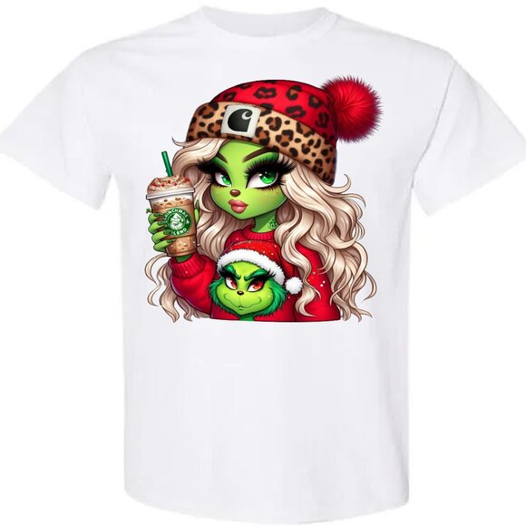 Other - Grinchy Green Girl Graphic Tees